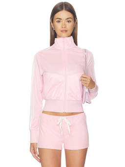 LIONESS - Detox Women's Lightweight Zip-Up Fleece Jacket Pink