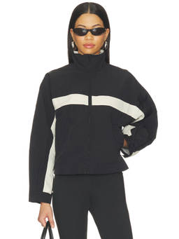 LIONESS - Essential Women's Lightweight Ripstop Windcheater Jacket Black