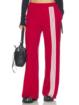 LIONESS - Red Eye Women's Pull-On Elastic Waist Trackpants Red