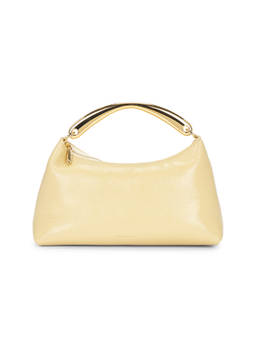 Mansur Gavriel - Rhea Crinkle Patent Leather Handbag Butter