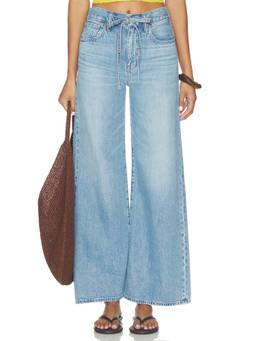 Madewell - Ultimate Women's Wide Leg Airy Denim Jeans Blue