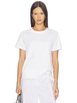 Madewell - Perfect Women's Crew Neck Regular Fit Cotton T-Shirt White