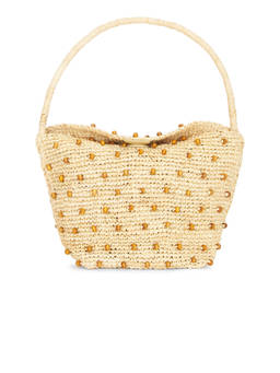 Madewell - Seasonal Handwoven Raffia Shoulder Bag Natural