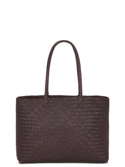 Madewell - Handwoven Leather Tote Brown