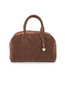 MARGESHERWOOD - Soft Suede Mini Bag Milk Brown