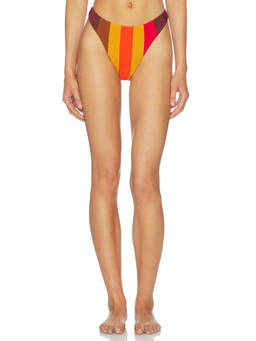 Nau Bikinis - Golden Hour Women's Stretch Bikini Bottom Brown
