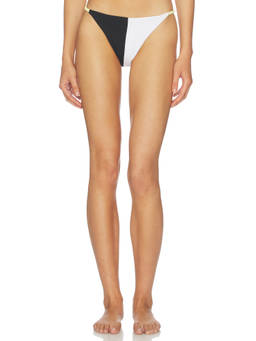 Nau Bikinis - Bahia Women's Colorblock Pull-On Bikini Bottom Multi-Color