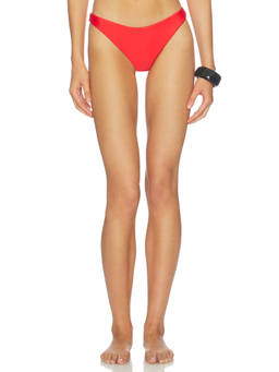 NICHOLAS - Mira Women's Stretch Pull-On Bikini Bottom Red