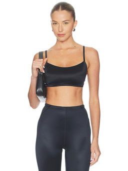 NikeSKIMS - Shine Scoop Women's Padded Cami Sports Bra Black