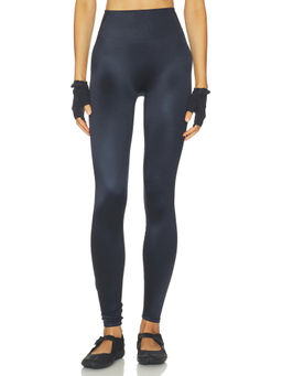 NikeSKIMS - Shine Bonded Waist Women's High-Waist 29 Inch Leggings Black