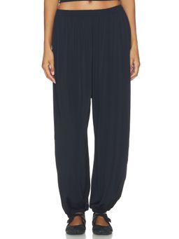 NikeSKIMS - Stretch Knit Women's Elastic Waist Harem Pants Obsidian