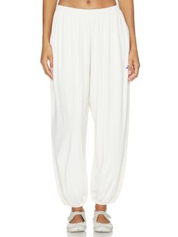 NikeSKIMS - Stretch Knit Women's Elastic Waist Harem Pants Ivory