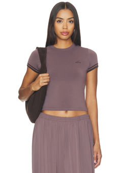 NikeSKIMS - Stretch Knit Women's Textured Logo Crop Top Resin