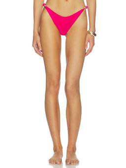PatBO - Aurora Lycra Women's Pull-On Bikini Bottom Pink