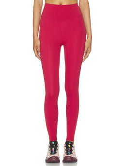 P.E Nation - Signature Women's High-Waist Stretch Jersey Leggings Cherry