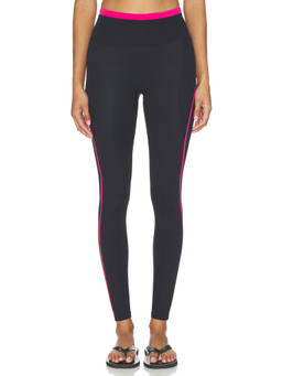 P.E Nation - Rapid Full Length Women's Stretch Pull-On Leggings Black