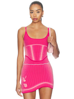 PH5 - Gen 11 Women's Cropped Asymmetric Hem Tank Top Magenta