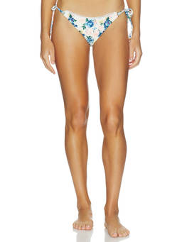 PQ - Carrie Women's Tie-Up Floral Bikini Bottom Pink