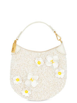 POLO RALPH LAUREN - Beaded Floral Pouch Frosting