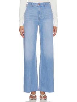 PISTOLA - Penny Women's High Rise Wide Leg Jeans Blue