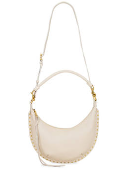 Rebecca Minkoff - Darren Leather Shoulder Bag Stone