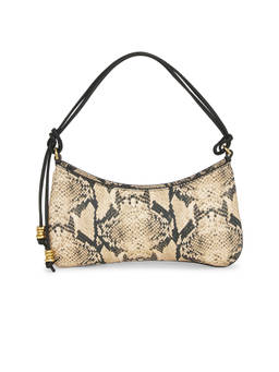 Rebecca Minkoff - Reina Embossed Leather Shoulder Bag Gold