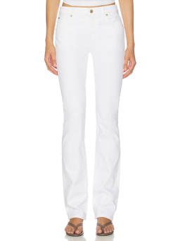 7 For All Mankind - Slim Women's Stretch Cotton Jeans White