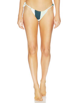 Significant Other - Karah Women's Side Tie Bikini Bottom Azurea