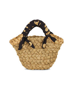 Simon Miller - Twilly Raffia Basket Handbag Beige