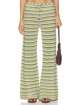 Solid & Striped - Ayden Women's Drawstring Knit Pajamas Multi-Color