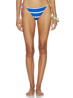 Solid & Striped - Iris Reversible Women's Side Tie Bikini Bottom Multi-Color