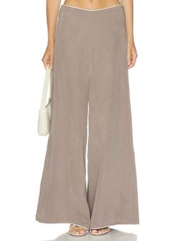 Sancia - Nora Women's Wide-Leg Palazzo Pants Dusk