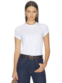 Sold Out NYC - Baby Tee Women's Fitted Crew Neck T-Shirt White