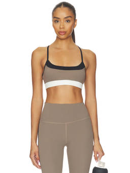 Splits59 - Scottie Airweight Women's Medium Impact Crisscross Back Sports Bra Beige