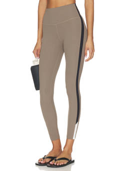 Splits59 - Airweight Women's High-Waist 7/8 Leggings Lentil & Black