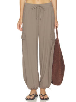 Splits59 - Nico Airweight Women's Lightweight Stretch Cargo Trackpants Khaki