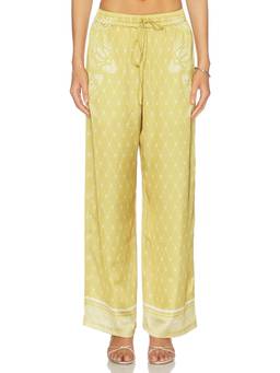 Shani Shemer - Macey Women's Drawstring Wide-Leg Palazzo Pants Mustard