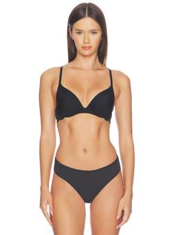 Skarlett Blue - Divine Women's Multi-way Lace Push-Up Bra Black