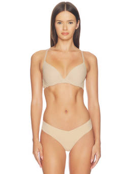 Skarlett Blue - Divine Women's Multiway Push-up Lace Bra Nude