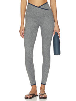 STRUT-THIS - X Happily Women's High-Waist Ankle Leggings Grey