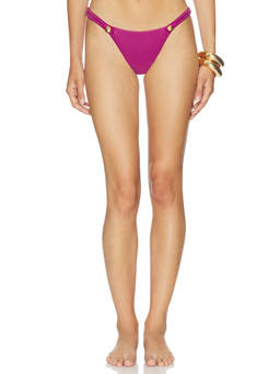 Vix Swimwear - Meera Women's Cheeky Pull-On Bikini Bottom Purple