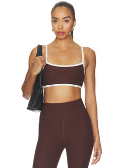 YEAR OF OURS - Perfect Stretch Women's Non-Padded Lightweight Sports Bra Choc & Shell
