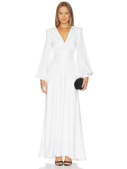 Zhivago - Fading Hour Women's Twist Front Open Back Gown White