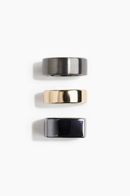 H&M - Men 3-Pack Rings