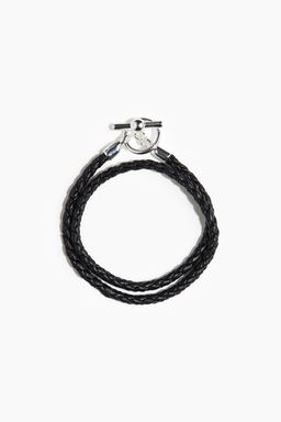 H&M - Men Black Braided Bracelet
