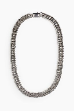 H&M - Men Silver Chunky Necklace