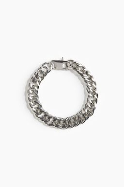 H&M - Men Silver Chunky Bracelet