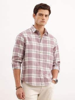 WROGN - Comfort Fit Check Pink Shirt