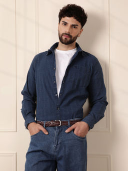 WROGN - Washed Down Textured Shirt