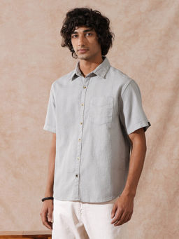 WROGN - Waffle Textured Comfort Fit Shirt